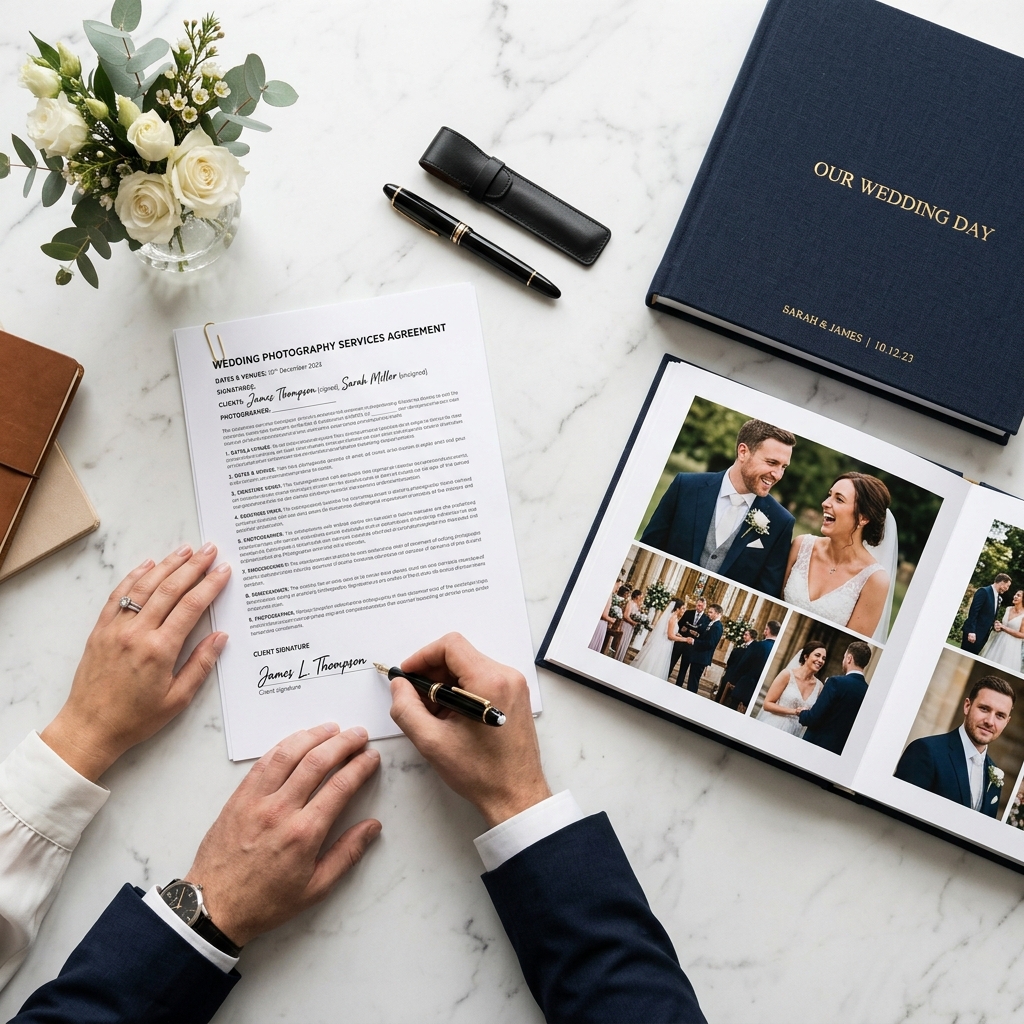 Wedding photography contract essentials — legal protection for Indian photographers