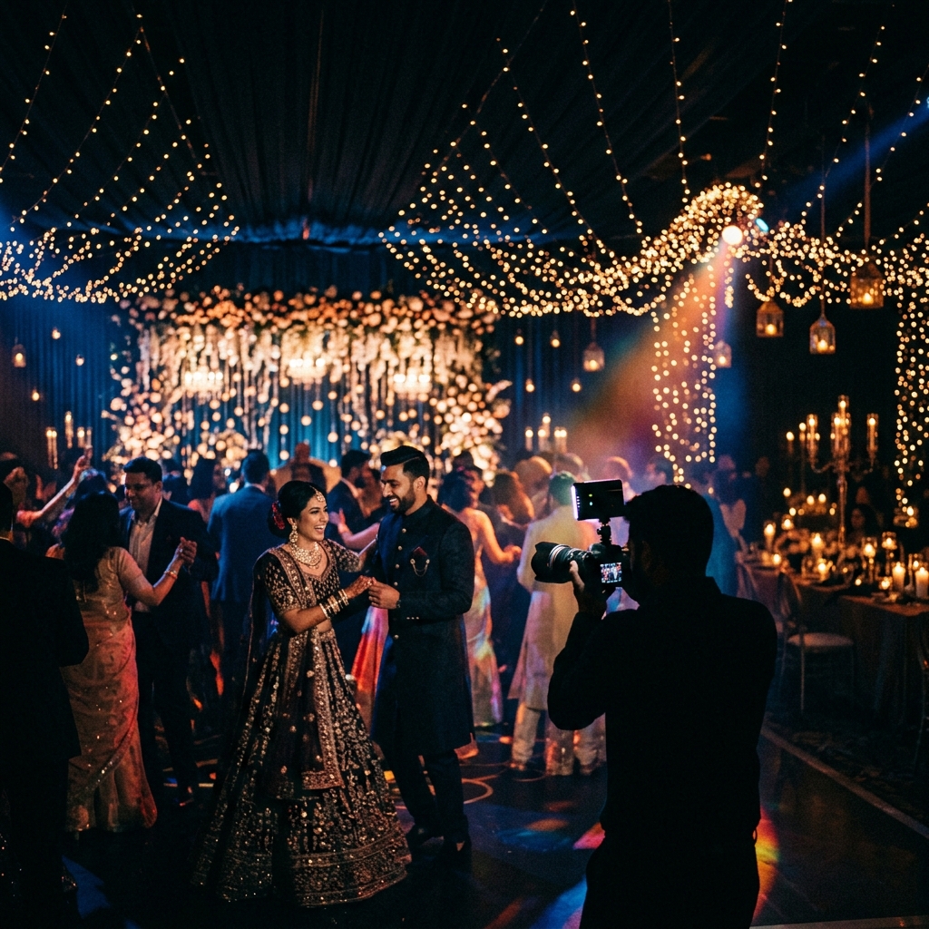 Low light wedding photography tips — Sangeet and Mandap ceremony in dark venues